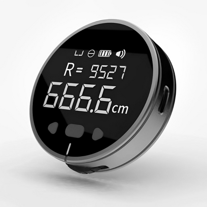 Digital Measuring Ruler Precision Distance Meter LCD Display Tool