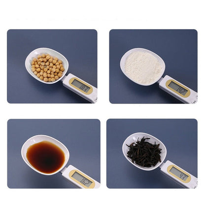 Digital Measuring Spoon Kitchen Scale with LED Display Precision Measuring Spoon Powder Liquid Food Scale Spoon