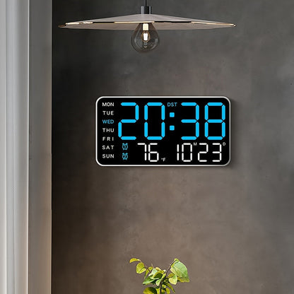 Digitix Digital Wall Clock Multifunction Electronic Display for Home