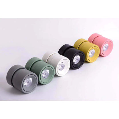Dimmable LED Spotlight 340° Rotating Ceiling Light Adjustable Track Light for Home Lighting