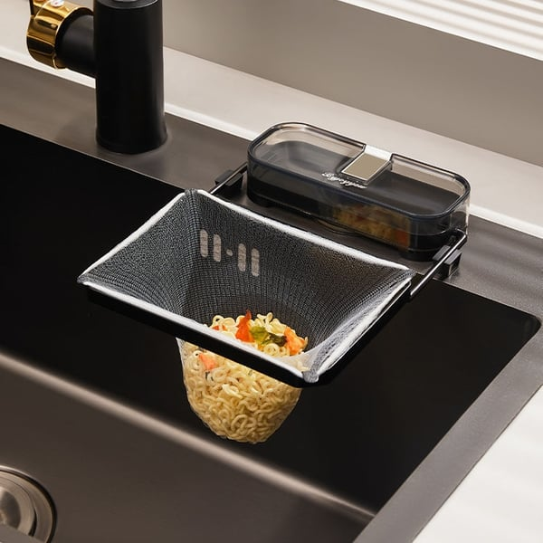 Durable Kitchen Sink Drain Strainer Food Catcher Anti Clog Sink Filter Universal Fit