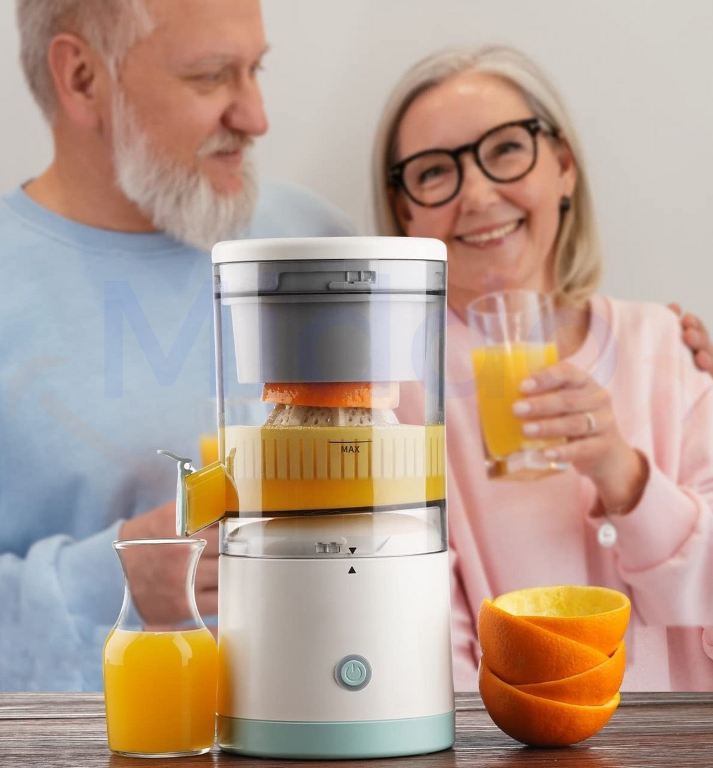 Electric Citrus Juicer Portable Cordless Juicer for Fresh Orange & Lemon Juice
