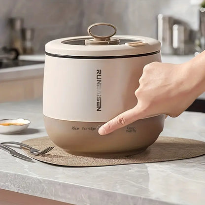 Electric Multi Cooker Pot Non-Stick Compact Kitchen Cooking Appliance