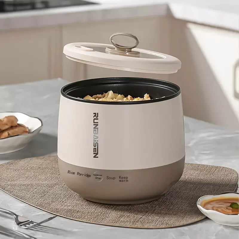 Electric Multi Cooker Pot Non-Stick Compact Kitchen Cooking Appliance