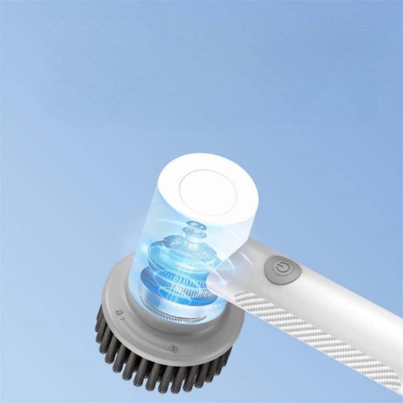 Electric Spin Scrubber Kitchen Cleaning Brush Cordless Rechargeable Power Scrub Tool