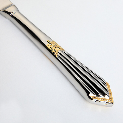 Elegant Handcrafted Cutlery Set Polished Finish Tableware Dining Utensils