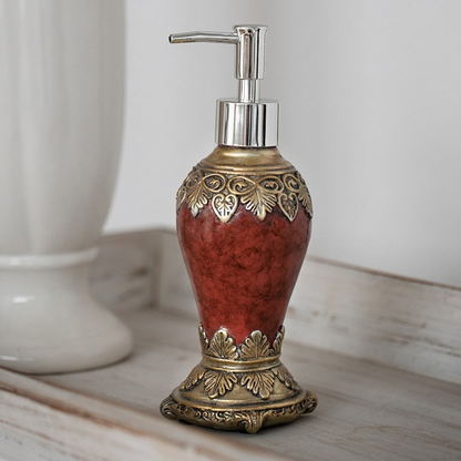 Elegant Soap Dispenser Modern Bathroom Liquid Soap Pump for Sink & Countertop