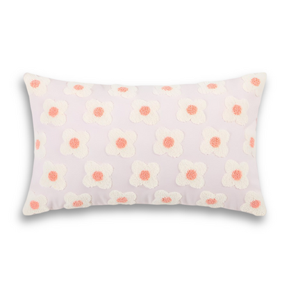 Embroidered Floral Cushion Covers Square and Rectangular Sofa Pillow Covers