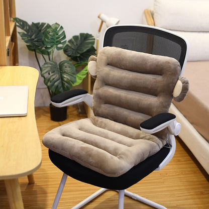 Ergonomic Back Support Seat Cushion Posture Corrector Non Slip Lumbar Pillow