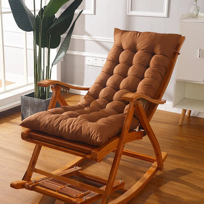 Ergonomic Rocking Chair Cushion Thick Padding Comfort Support