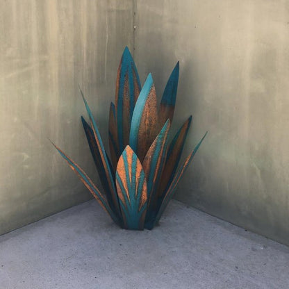 Eternal Agave Metal Garden Sculpture Indoor Outdoor Decor