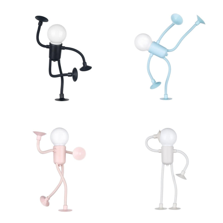 Flexible Athlete LED Night Light with Suction Cup Adjustable Room Lamp
