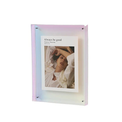Floating Acrylic Picture Frame Frameless Transparent Display