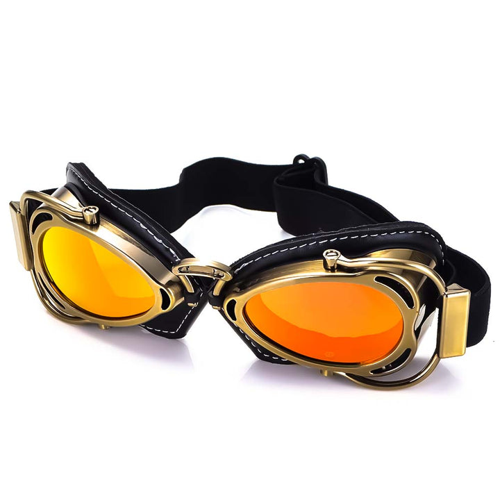 Foldable Off Road Motorcycle Goggles Full Eye Protection Windproof Dustproof