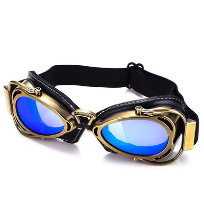 Foldable Off Road Motorcycle Goggles Full Eye Protection Windproof Dustproof