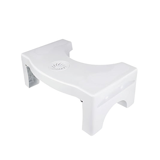 Foldable Toilet Stool with Non Slip Base Bathroom Foot Rest for Comfort and Stability