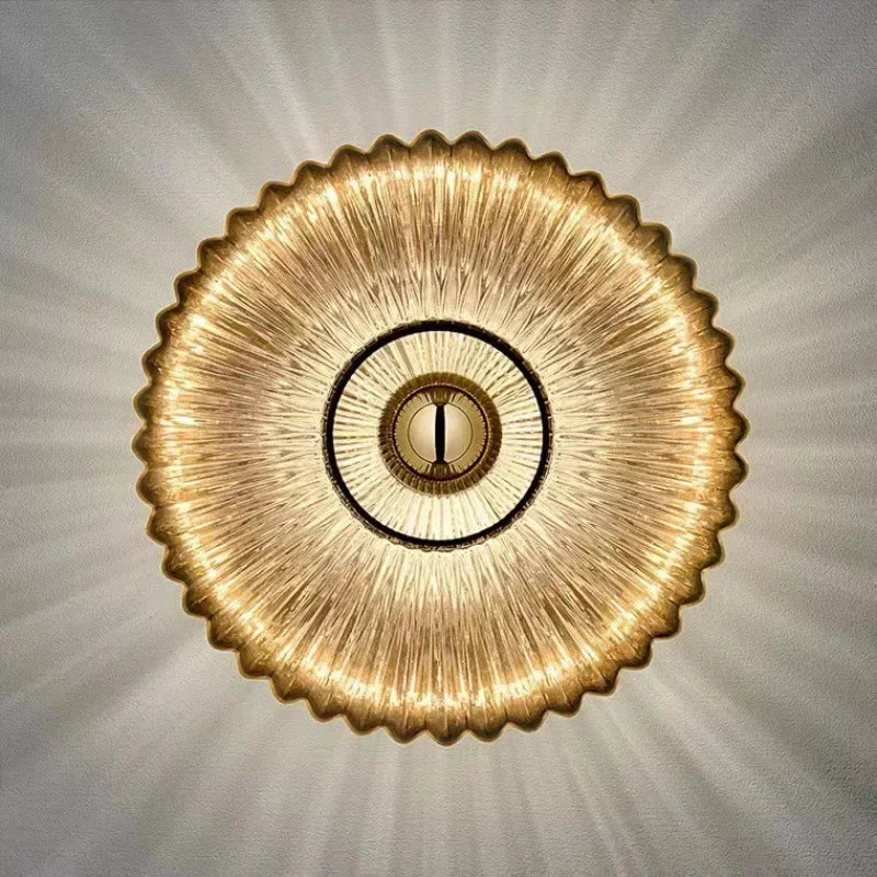 Glass Wall Light – Modern Decorative Wall Lamp for Living Room, Bedroom & Hallway