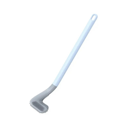 Golf Club Toilet Brush Long Handle Bathroom Cleaning Brush Wall Mount Holder