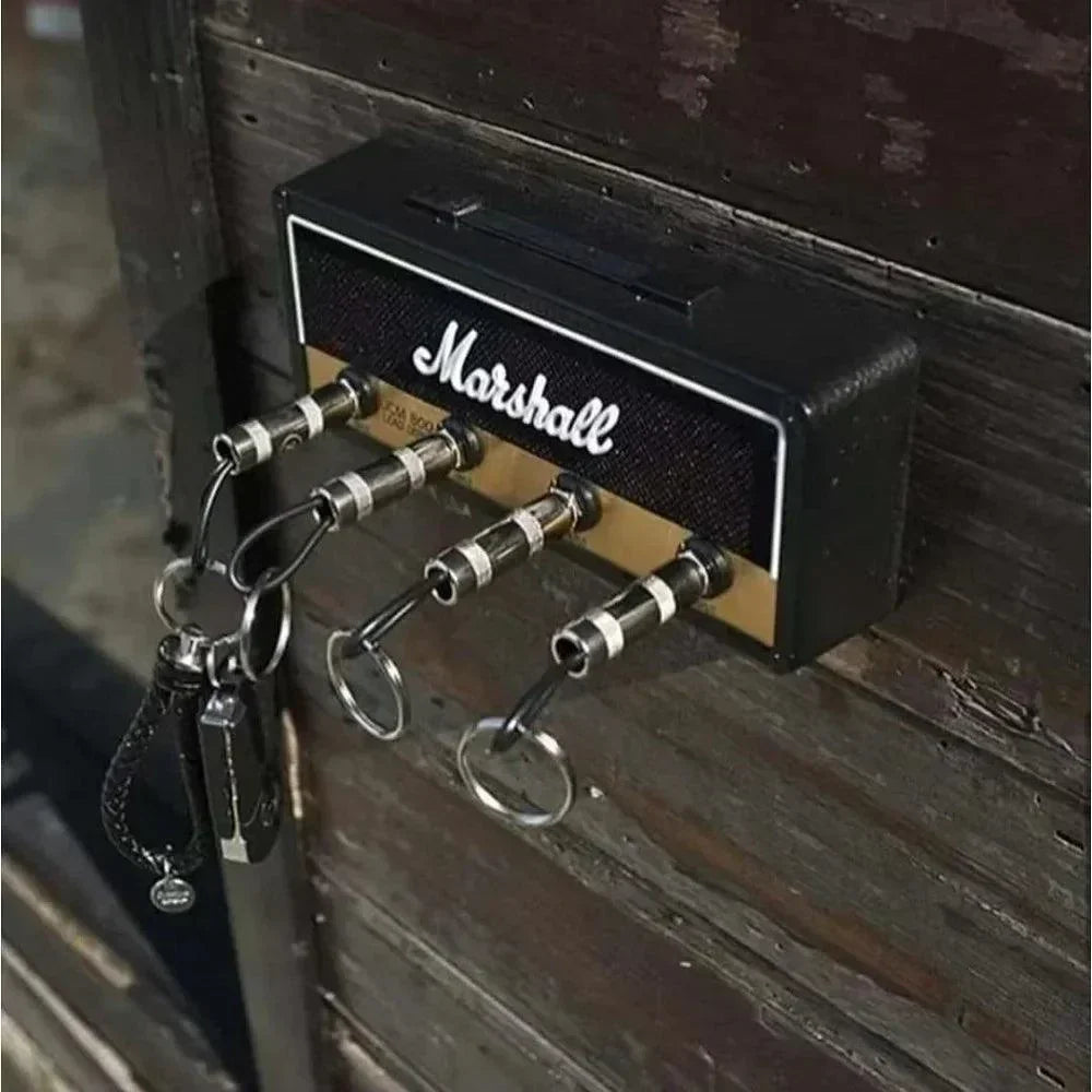 Guitar Amplifier Key Rack Vintage Amp Style Wall Mounted Key Holder