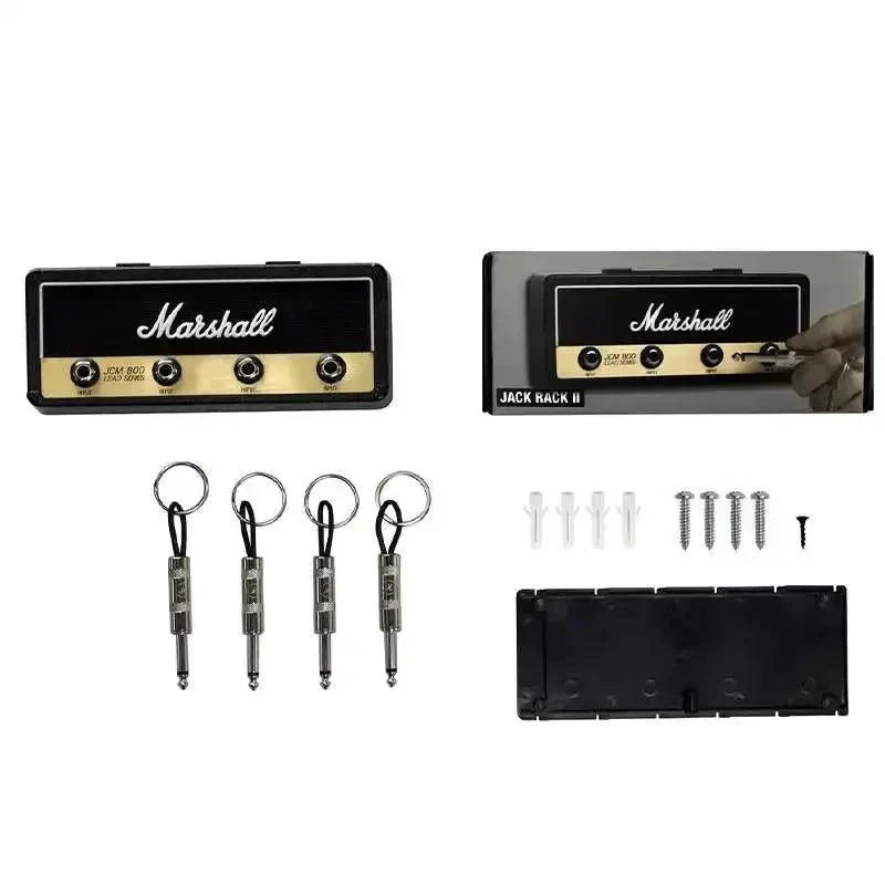 Guitar Amplifier Key Rack Vintage Amp Style Wall Mounted Key Holder