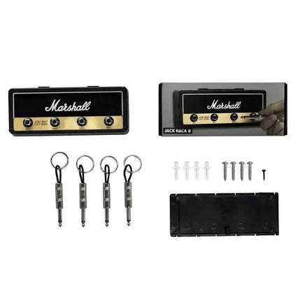 Guitar Amplifier Key Rack Vintage Amp Style Wall Mounted Key Holder