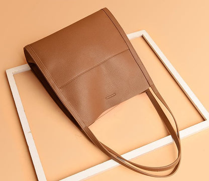 Handcrafted Casual Shoulder Bag with Adjustable Strap Large Capacity Everyday Crossbody Handbag