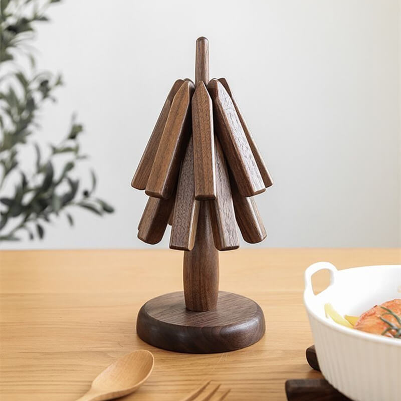 Heat Resistant Tree Design Table Mat Trivet Table Protector for Hot Pots