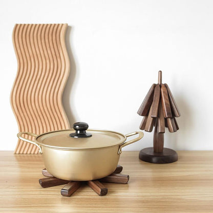 Heat Resistant Tree Design Table Mat Trivet Table Protector for Hot Pots
