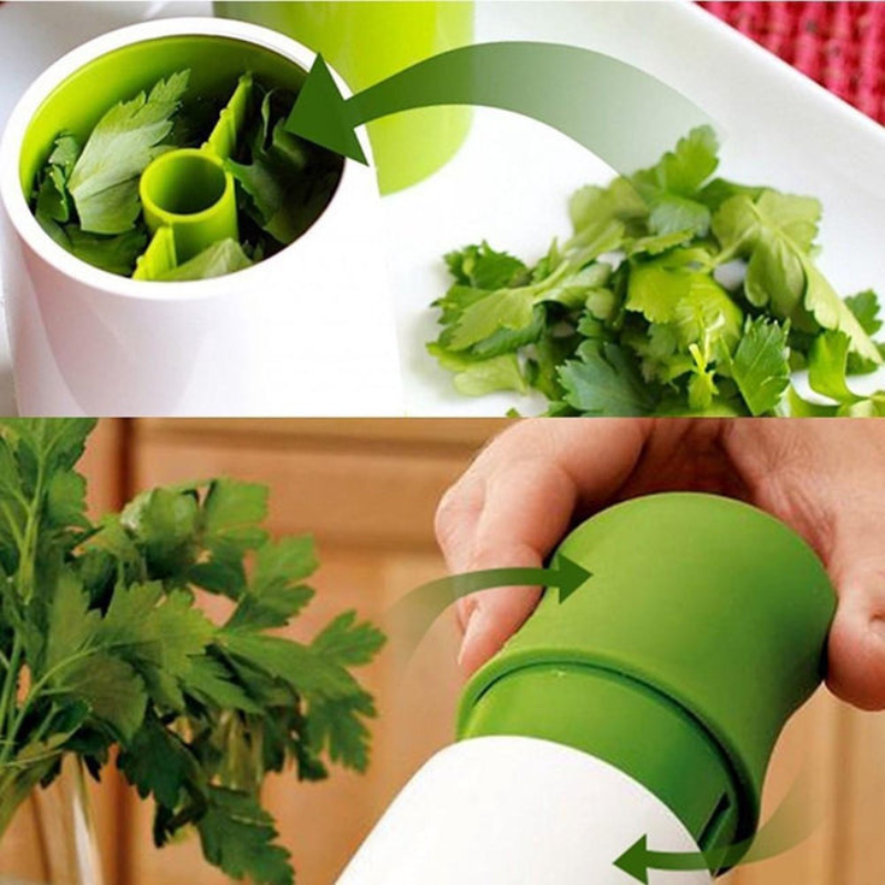 Herb Grinder Vegetable Chopper Kitchen Herb Cutter Garlic Herb Mincer