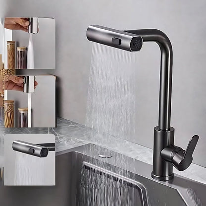 Kitchen Faucet Sprayer Adapter with Multiple Water Flow Modes Flexible Sink Tap Attachment
