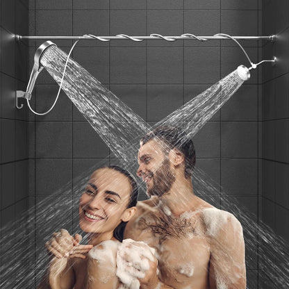 LCD Shower Head with Temperature Display High Pressure Adjustable Spray Modes