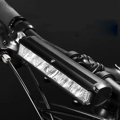 LED Bicycle Light Power Bank USB C Rechargeable 6000 Lumen