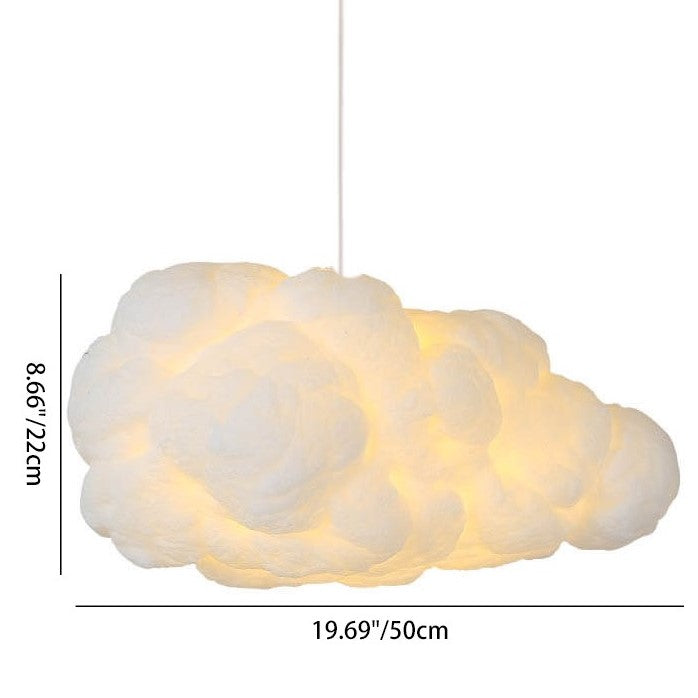 LED Cloud Pendant Light Floating Modern Ceiling Lamp Decorative Lighting