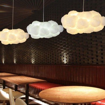 LED Cloud Pendant Light Floating Modern Ceiling Lamp Decorative Lighting