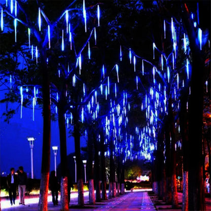 LED Meteor Shower Lights Waterproof Falling Rain Christmas Decoration