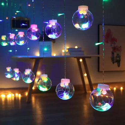 LED Outdoor Garden String Lights Waterproof Ambient Lighting for Garden Patio and Balcony