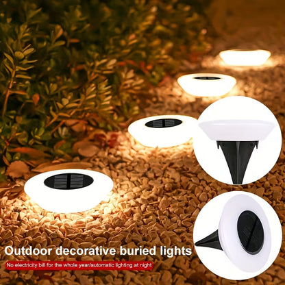 LED Solar Garden Light Outdoor Pathway Landscape Lighting