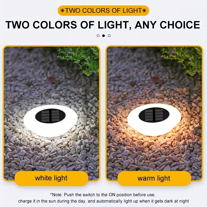 LED Solar Garden Light Outdoor Pathway Landscape Lighting