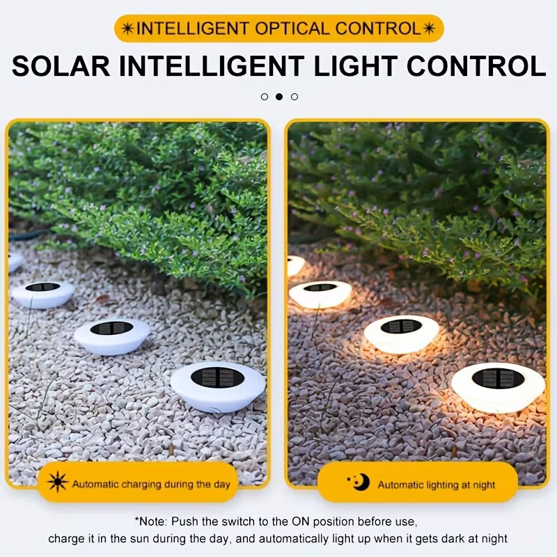 LED Solar Garden Light Outdoor Pathway Landscape Lighting