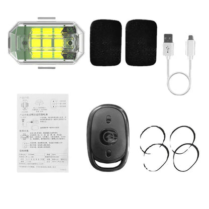 LED Strobe Safety Lights with Remote Control Multi Colour Waterproof Warning Lights