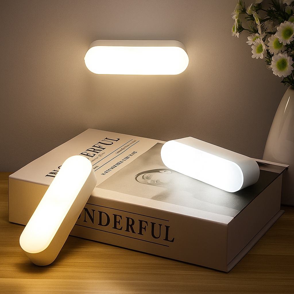 LED USB Rechargeable Wireless Motion Sensor Wall Light