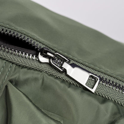 Large Capacity Drawstring Crossbody Shoulder Bag Multi Pocket Casual Messenger Bag Adjustable Strap