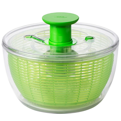 Large Capacity Salad Spinner Bowl Easy Pull Spin Vegetable Dryer