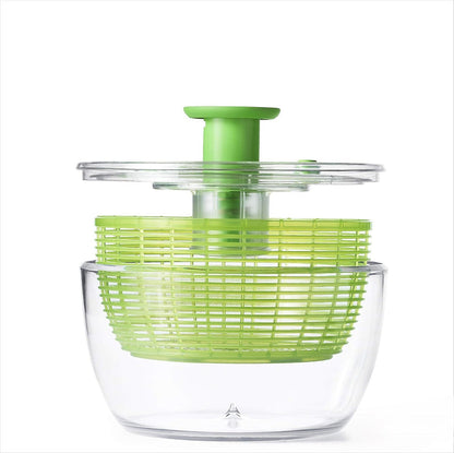 Large Capacity Salad Spinner Bowl Easy Pull Spin Vegetable Dryer