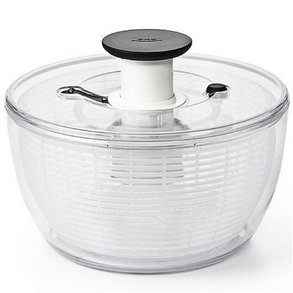 Large Capacity Salad Spinner Bowl Easy Pull Spin Vegetable Dryer