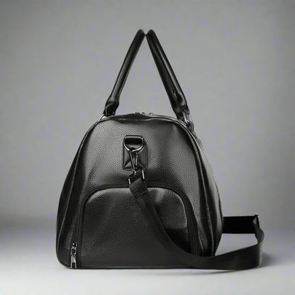 Large Capacity Travel Duffle Bag Durable Weekend Bag with Adjustable Shoulder Strap and Reinforced Handles