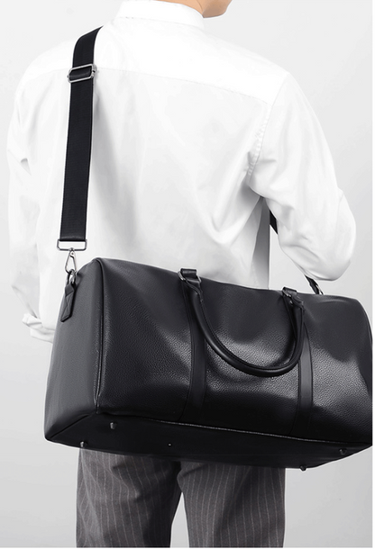 Large Capacity Travel Duffle Bag Durable Weekend Bag with Adjustable Shoulder Strap and Reinforced Handles