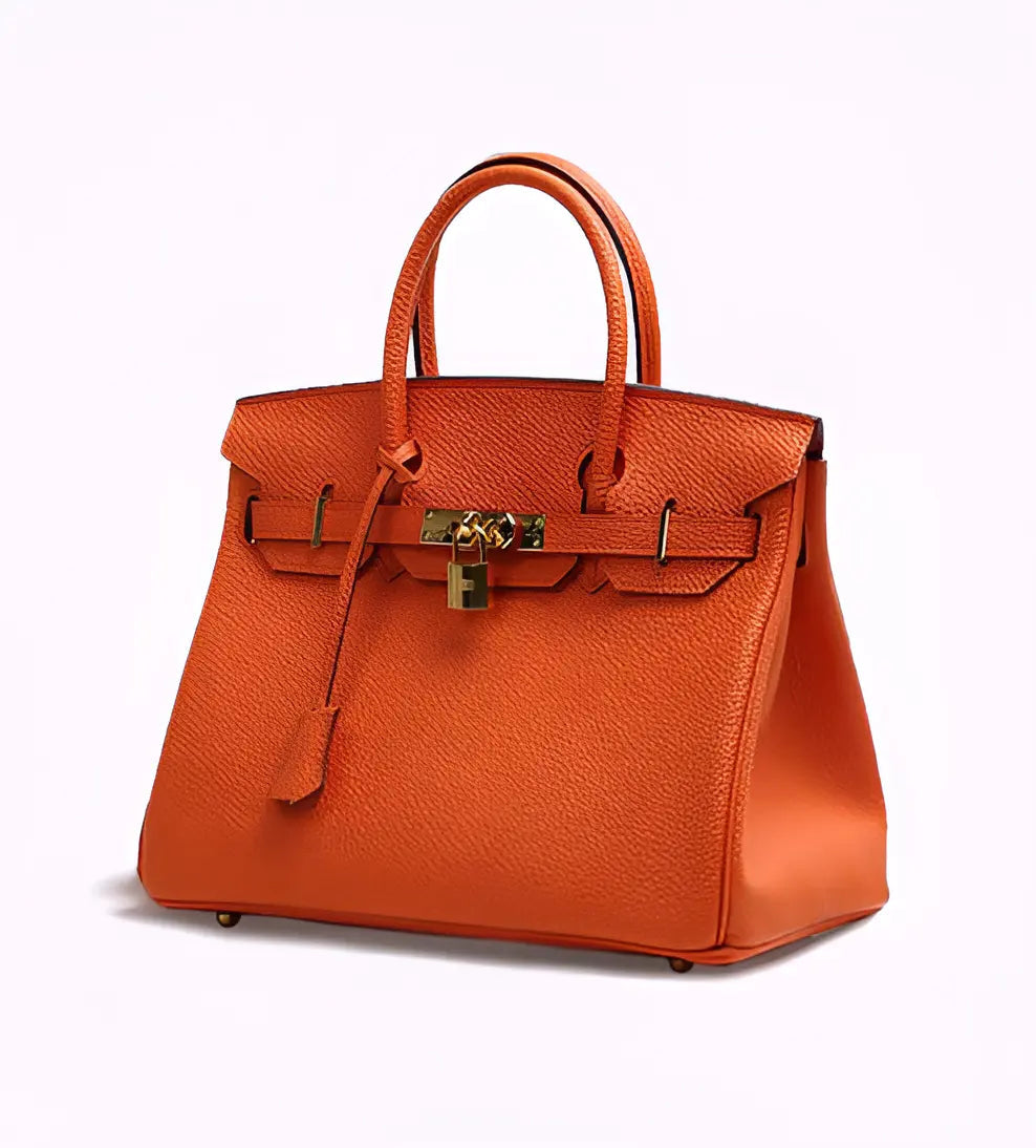 Large Elegant Handbag Women's PU Leather Spacious Shoulder Bag