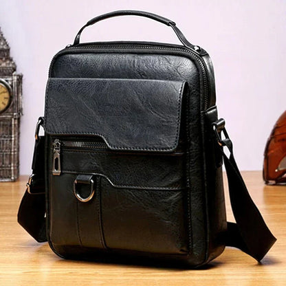 Leather Crossbody Shoulder Bag for Women Stylish Everyday Handbag with Spacious Compartments and Adjustable Strap