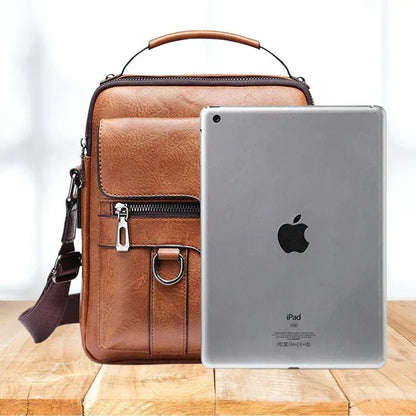 Leather Crossbody Shoulder Bag for Women Stylish Everyday Handbag with Spacious Compartments and Adjustable Strap